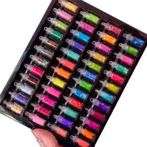 Set de 48 apliques diferentes para Nail art y decoración en uñas