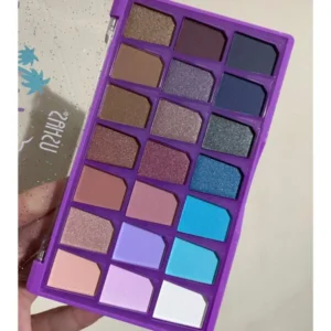 Paleta de sombras 21 tonos, excelente pigmentación