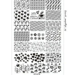 Placa para stamping, de plástico. Modelo XY-K19