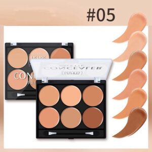 Paleta de 6 correctores en crema, modelo nº5