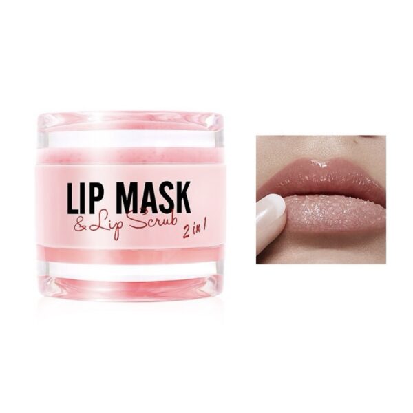 Bálsamo Lip Mask + Exfoliante de labios, 2 en 1