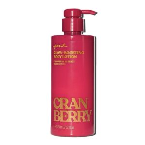 Victoria's Secret Pink Cranberry Body Lotion Edición Limitada, Crema Perfumada Corporal