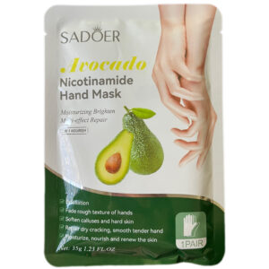 Máscara Para Manos Palta / Aguacate, Reparadora 5 En 1