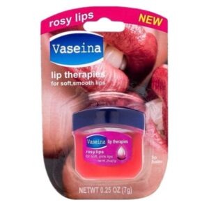 Vaselina bálsamo hidratante para labios Rosy Lips Lip Therapies, 7grs