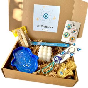 Box Protección Ojo turco, pronto en caja para regalo