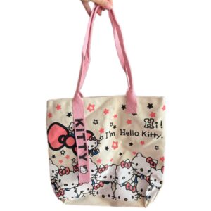 Bolso tipo tote bag con cierre exclusivo Hello Kitty