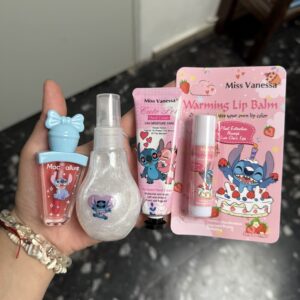 Set maquillaje Stitch - rosa
