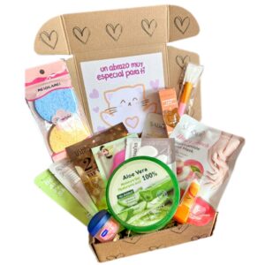 Box Skincare kit completo pronto para regalo, 13 productos